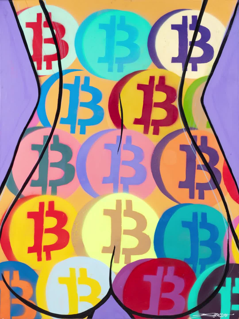 Ride the Bitcoin - Art in VR