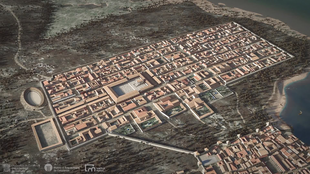 Reconstruction of the Roman city - Art in VR